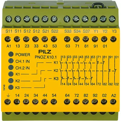 Pilz 774746 – PNOZ X10.1 230-240VAC 6n/o 4n/c 6LED