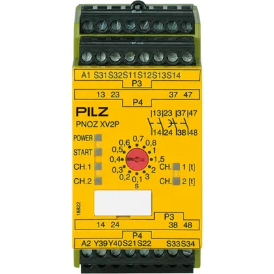 Pilz 777502 – PNOZ XV2P 3/24VDC 2n/o 2n/o t