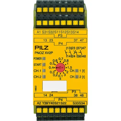 Pilz 787502 – PNOZ XV2P C 3/24VDC 2n/o 2n/o t