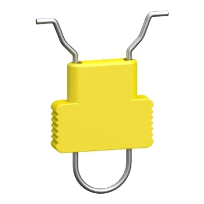 Padlocking device compatible/for Acti9 C120 MCB, Acti9 C120NA-DC Switch and Acti9 RCCB-ID 125A, set of 4