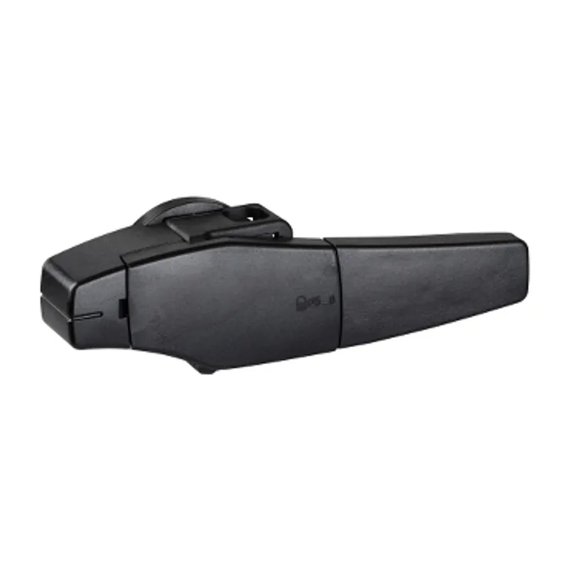 Front, side rotary handle, black handle