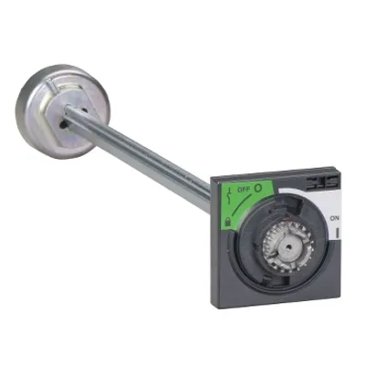 Front rotary handle, black handle
