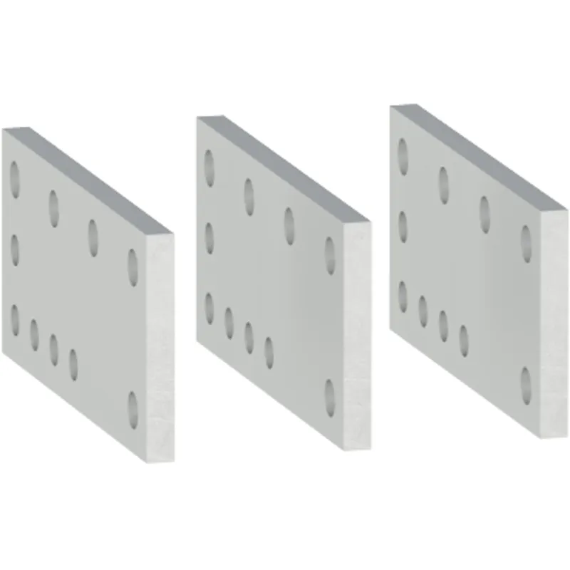 Cable lug adapters, MasterPacT NT, ComPacT NS630b to NS1600, connection up to 4 cables with lugs, set of 3 parts — photo 1 of 2