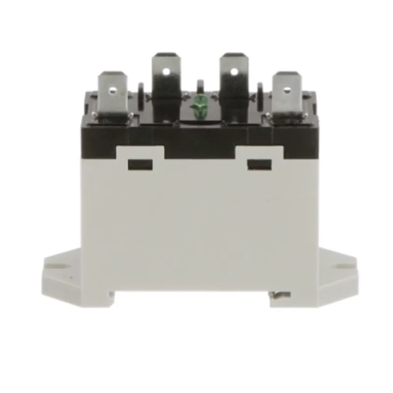 Power relay, SE Relays, 30A, 1NO, 120VAC, LED push button, blade terminals, DIN or panel mount — photo 3 of 9