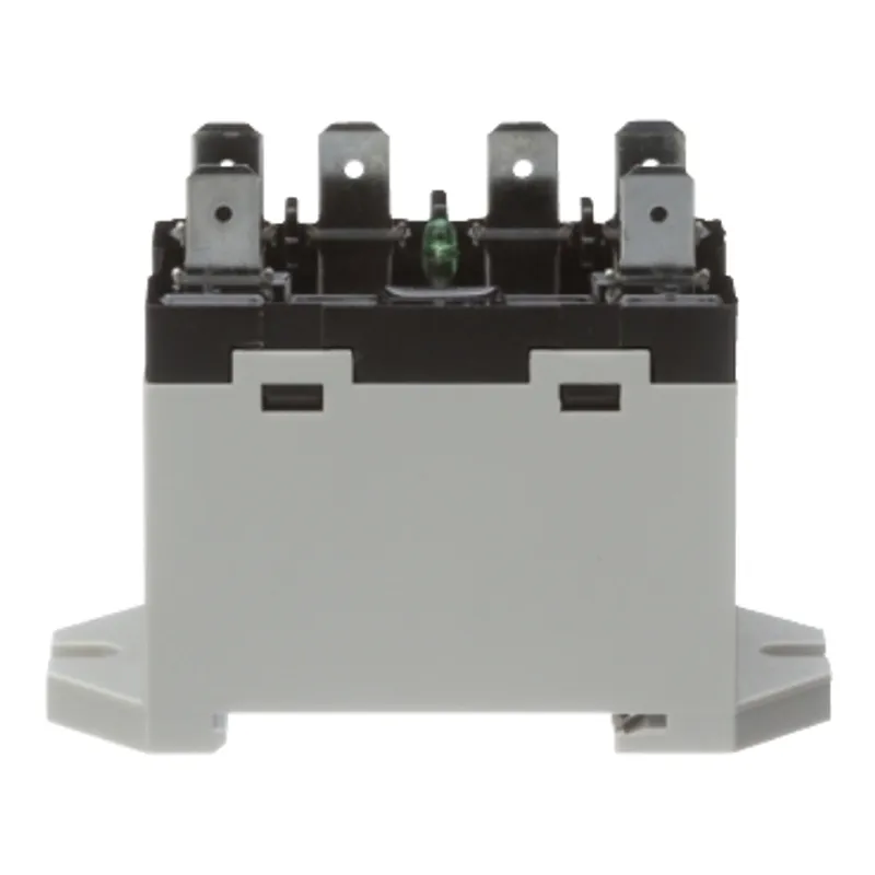 Power relay, SE Relays, 25A, 2NO, 240VAC, LED push button, blade terminals, DIN or panel mount — photo 6 of 9