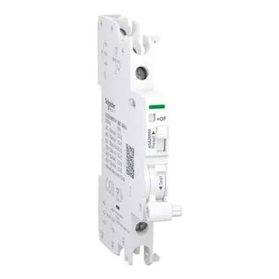 Auxiliary contact, Acti9 A9A, iOF/SD+OF, 2 C/O, 100mA to 6A, 24VAC to 415VAC, 24VDC to 130VDC, top and bottom connection