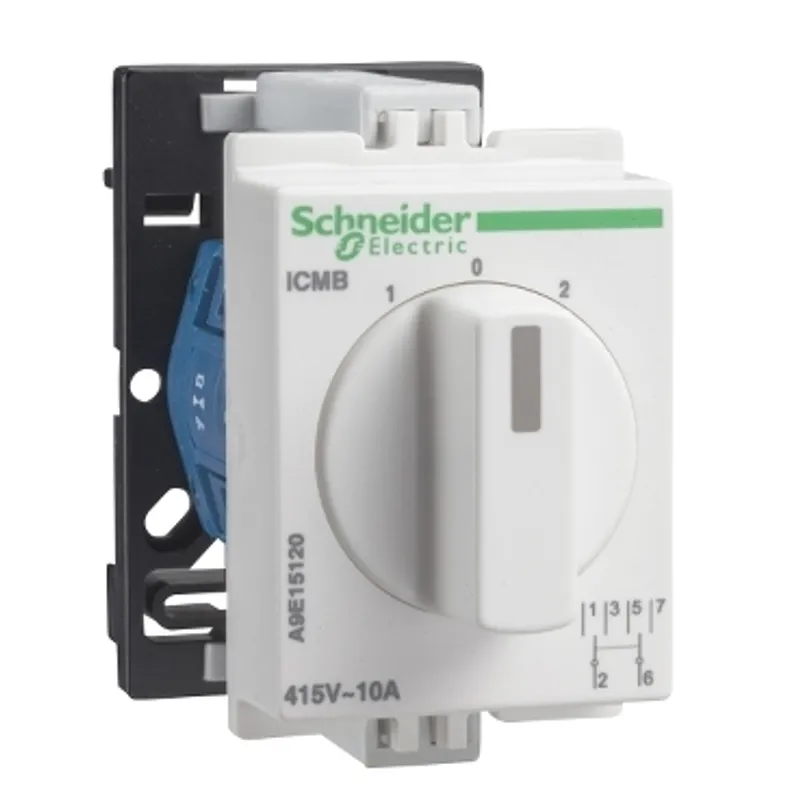 2 pole switch with zero setting, iCMB