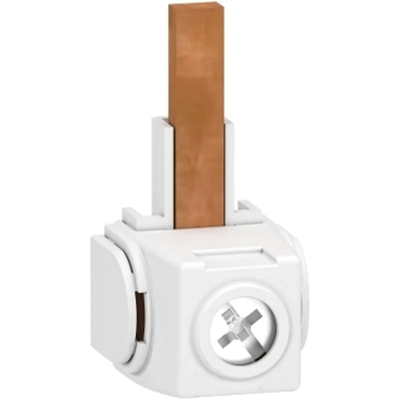 set of 4 connectors for 1P+N comb busbar