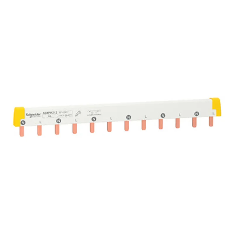 Acti9 - comb busbar - 1L+N - 18 mm pitch - 12 modules - 100 A
