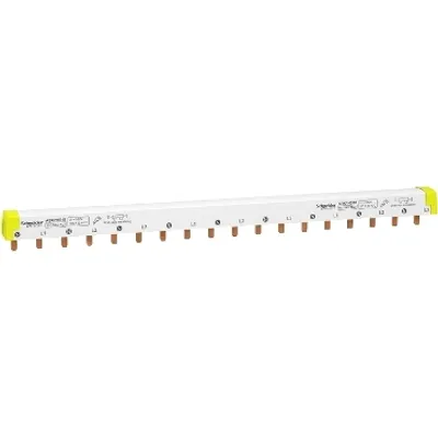 Acti9 - comb busbar - 3L+N balanced - 18 mm pitch - 18 modules - 100 A