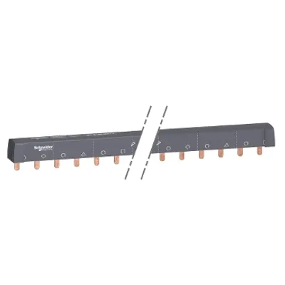 Acti9 - comb busbar - 3L+N balanced - 18 mm pitch - 24 modules - 100 A