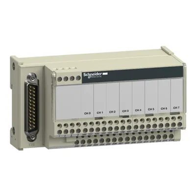 connection sub-base ABE7 - for distribution of 8 analog channels