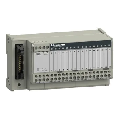 passive connection sub-base ABE7 - 16 inputs or outputs - Led