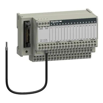 passive connection sub-base ABE7 - 16 inputs or outputs - Led