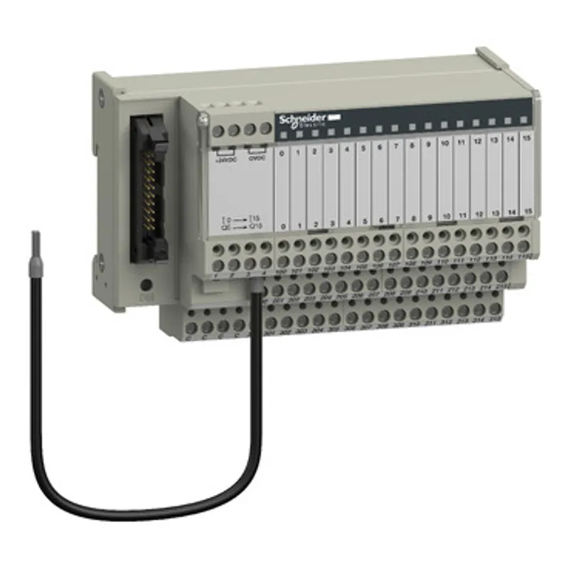 passive connection sub-base ABE7 - 16 inputs or outputs - Led — photo 1 of 7