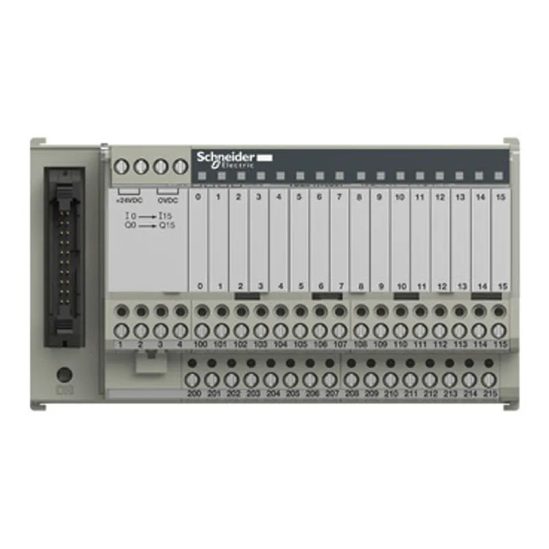 passive connection sub-base ABE7 - 16 inputs or outputs - Led - isolator — photo 6 of 7