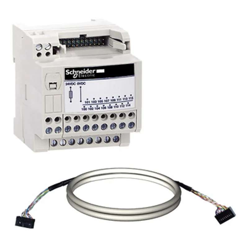 passive connection sub-base ABE7 - 16 inputs or outputs - Micro/Premium cable 2m