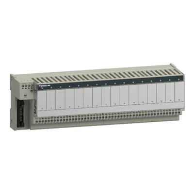 sub-base for plug-in relay ABE7 - 16 channels - relay 12.5 mm