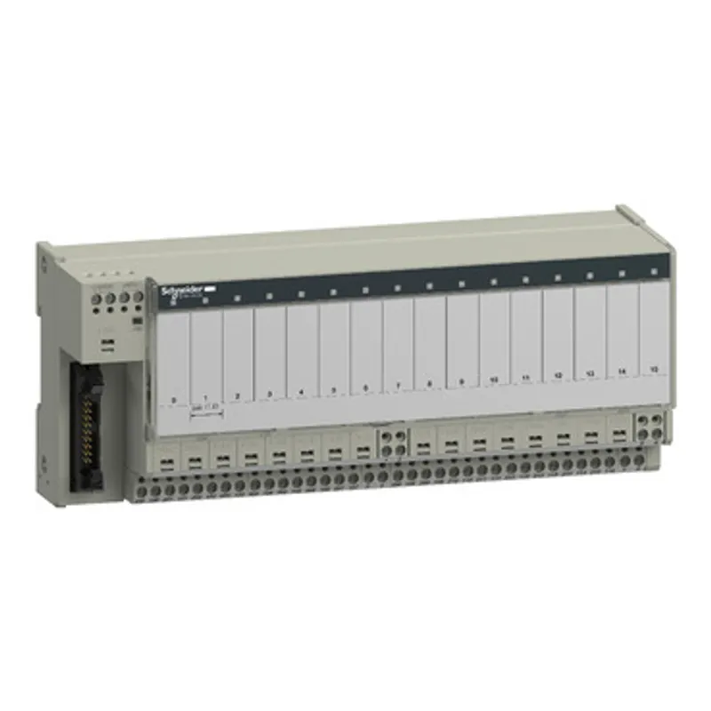 sub-base for plug-in relay ABE7 - 16 channels - fuses - relay 10 mm — photo 1 of 7