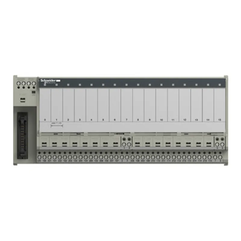 sub-base for plug-in relay ABE7 - 16 channels - fuses - relay 10 mm — photo 2 of 7