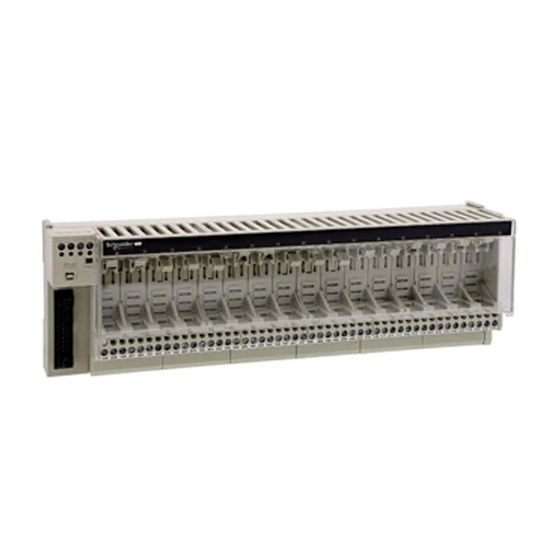 sub-base for plug-in relay ABE7 - 16 channels - relay 12.5 mm — photo 1 of 2