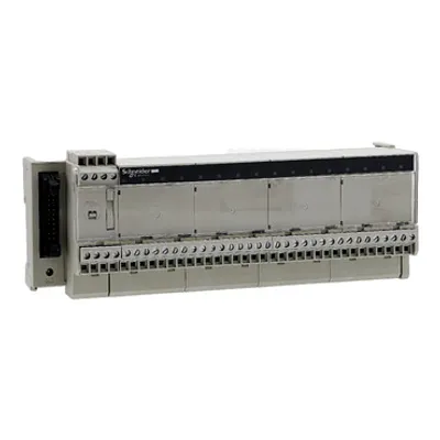 sub-base - soldered electromechanical relays ABE7 - 16 channels - relay 10 mm