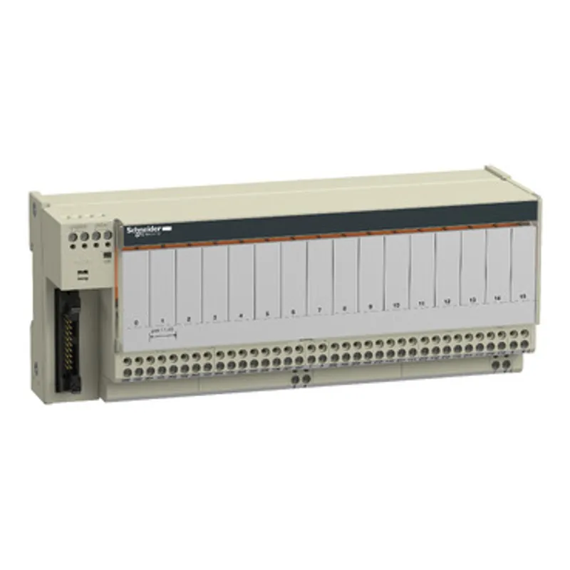 Sub-base with plug-in electromechanical relay ABE7 - 16 channels - relay 10 mm — photo 1 of 7