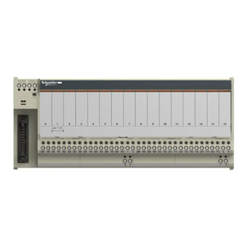 Sub-base with plug-in electromechanical relay ABE7 - 16 channels - relay 10 mm — photo 3 of 7
