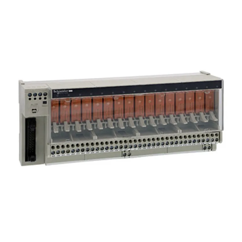 Sub-base with plug-in electromechanical relay ABE7 - 16 channels - relay 10 mm — photo 1 of 2