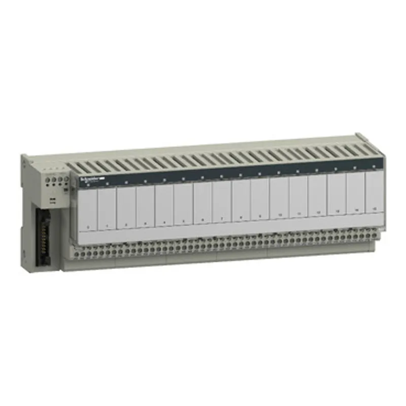 Sub-base with plug-in electromechanical relay ABE7 - 16 channels - relay 12.5 mm — photo 1 of 7