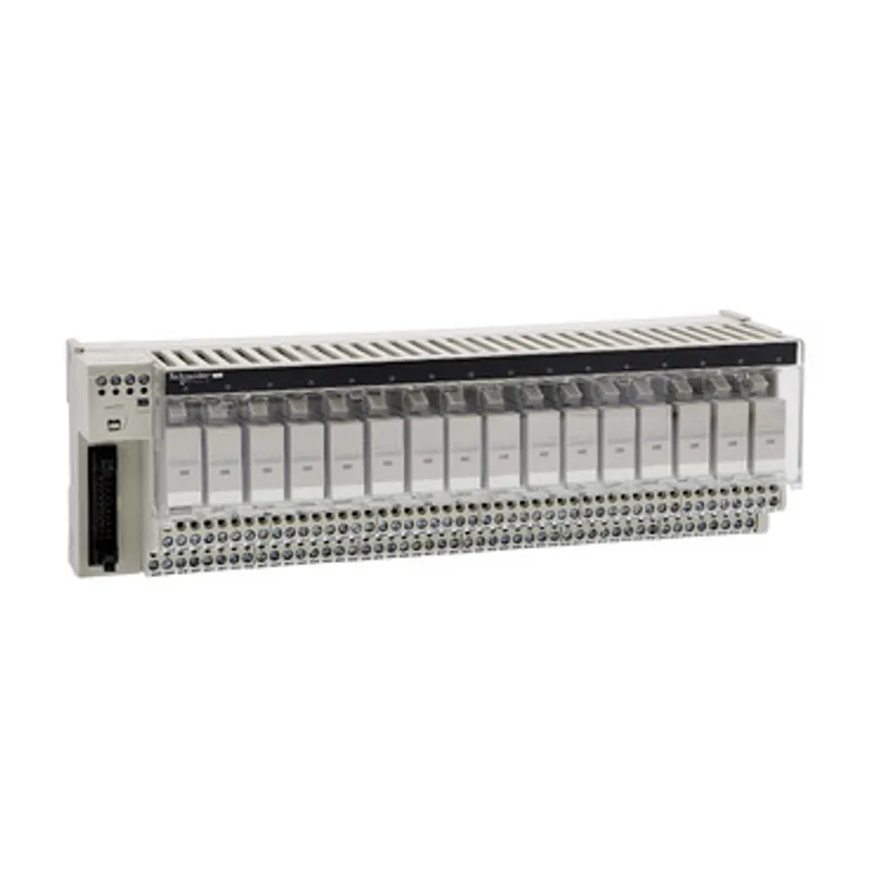 Sub-base with plug-in electromechanical relay ABE7 - 16 channels - relay 12.5 mm — photo 1 of 2