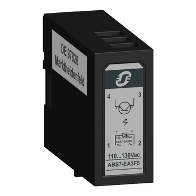 plug-in solid state relay- 12.5 mm - input - 110..130 V AC 60HZ — photo 1 of 7