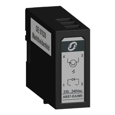 plug-in solid state relay- 12.5 mm - input - 230..240 V AC 50HZ