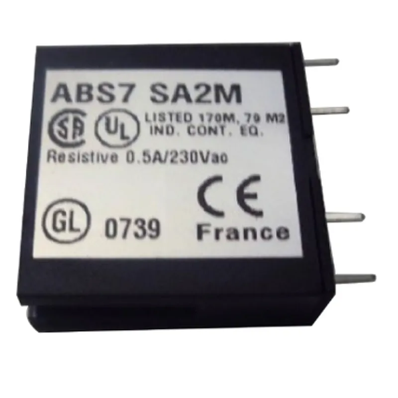 plug-in solid state relay - 10 mm - output - 24..240 V AC - 0.5 A