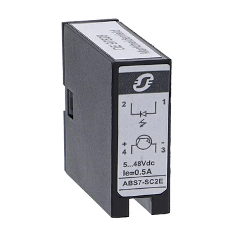 plug-in solid state relay - 10 mm - output - 5..48 V DC - 0.5 A — photo 1 of 2