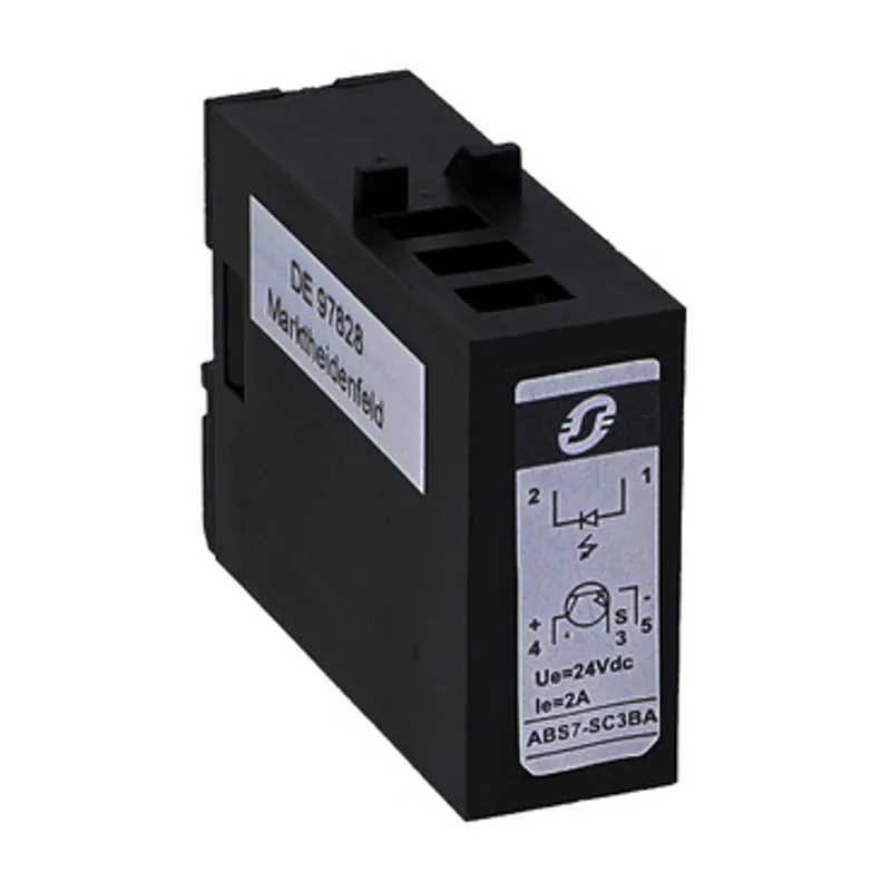 plug-in solid state relay - 12.5 mm - output - 24 V DC - 2 A — photo 1 of 2