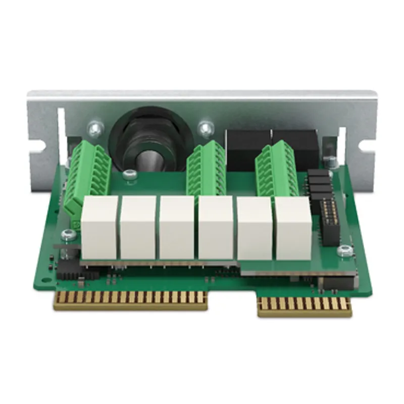 Dry contact, Management Options, Dry Contact I/O Card, monitor external UPS environmental sensors, output relays, and input contacts — photo 2 of 4