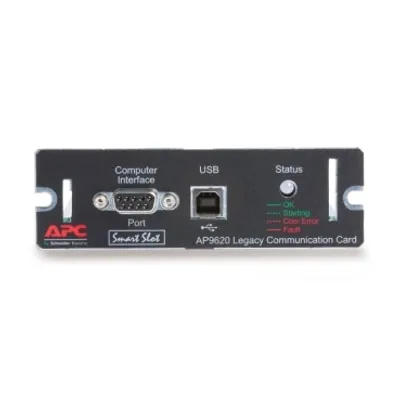 Protocol translation to UPS-Link, Management Options, Legacy Communications SmartSlot Card, UPS support for UPSLink protocol serial communications