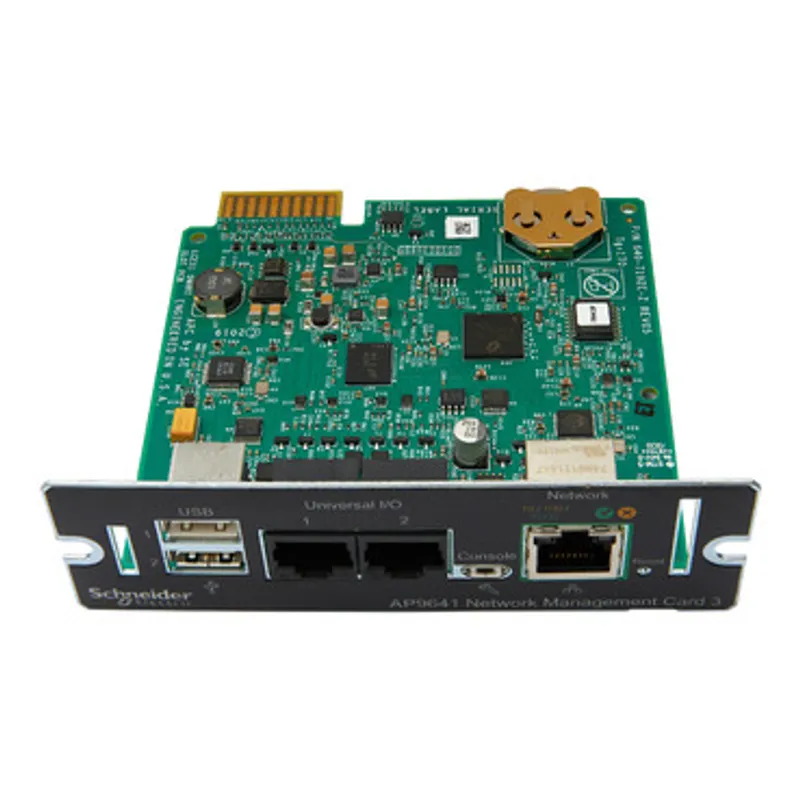Device monitoring and management, Network Management Cards, NMC3 with Environmental Monitoring, secure remote UPS monitoring and management — photo 1 of 4