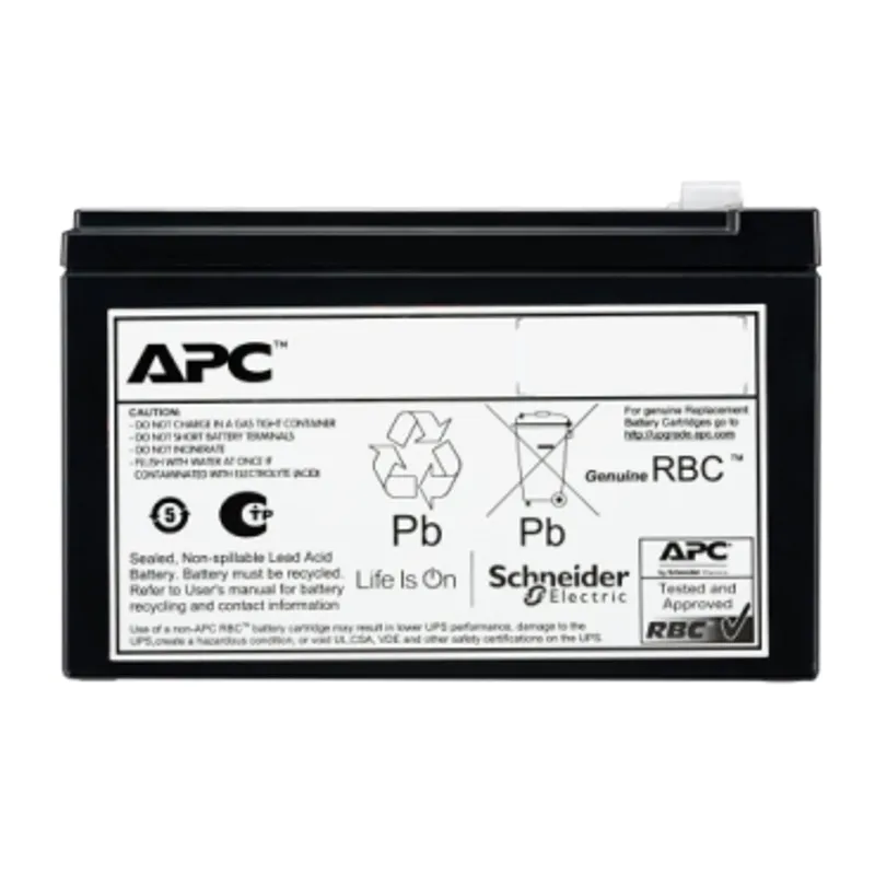 APC Replacement Battery Cartridge, VRLA, 9Ah, 72V DC, 2-year warranty — photo 1 of 3