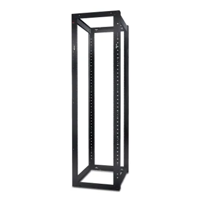 NetShelter 4 Post Open Frame Rack 44U #12-24 Threaded Holes