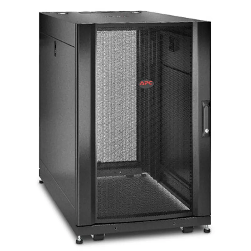APC Netshelter SX, Server Rack Enclosure, 18U, Black, 925H x 600W x 1070D mm — photo 1 of 3