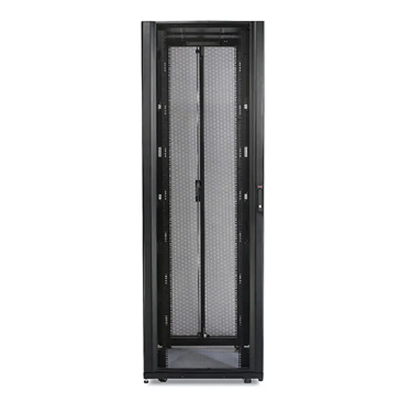 APC NetShelter SX, Server Rack Enclosure, 42U, Shock Packaging, 2000 lbs, Black, 2124H x 750W x 1070D mm — photo 1 of 9