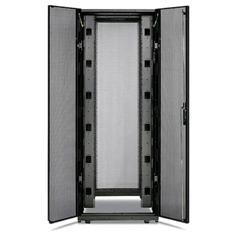APC NetShelter SX, Server Rack Enclosure, 42U, Shock Packaging, 2000 lbs, Black, 2124H x 750W x 1070D mm — photo 9 of 9