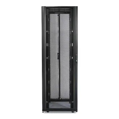 APC NetShelter SX, Server Rack Enclosure, 45U, Shock Packaging, 2000 lbs, Black, 2124H x 750W x 1200D mm
