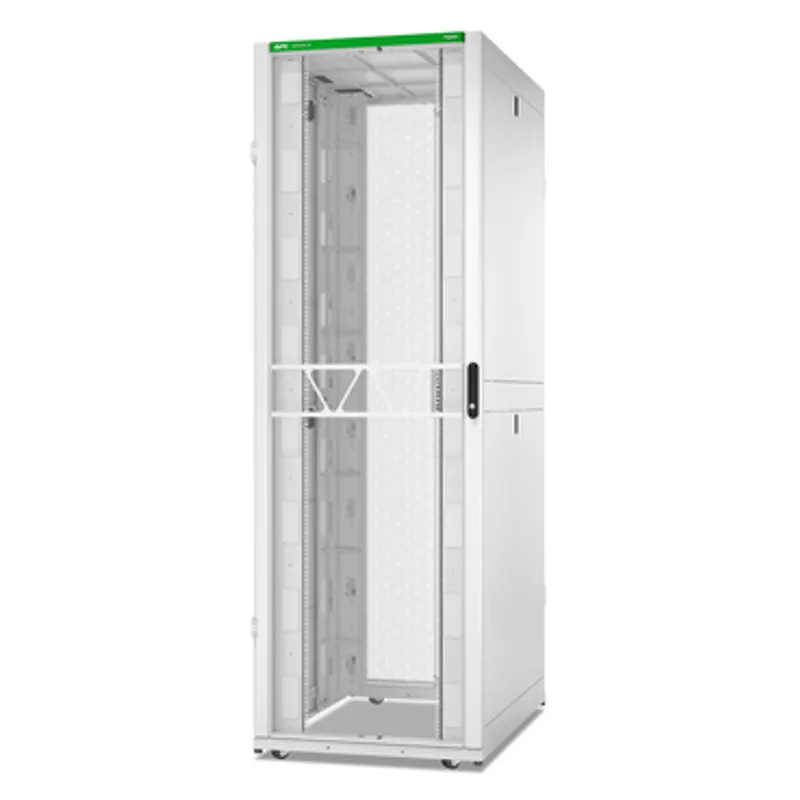 APC NetShelter SX, Server Rack Enclosure, Gen 2, 52U, 2436H x 800W x 1200D mm, with Sides, White — photo 1 of 10