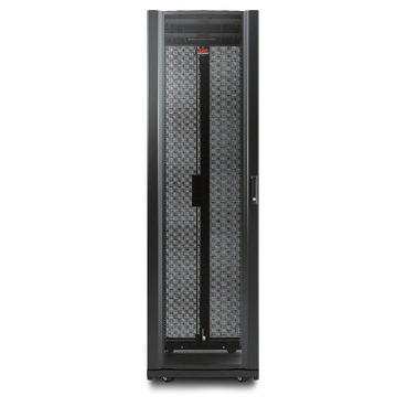 APC NetShelter AV, Server Rack Enclosure, 42U, 10-32 Threaded Rails, Black, 1991H x 600W x 825D mm — photo 1 of 5