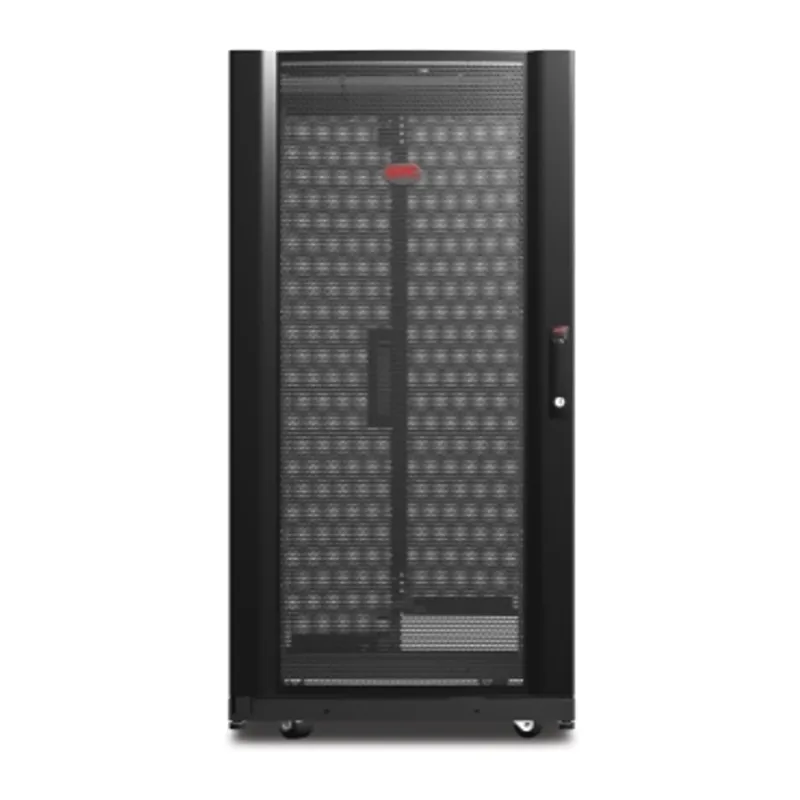 APC NetShelter AV, Server Rack Enclosure, 24U, 10-32 Threaded Rails, Black, 1199H x 600W x 806D mm — photo 2 of 5
