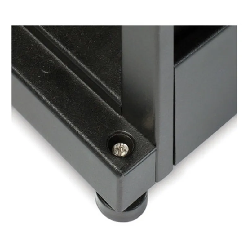 APC NetShelter AV, Server Rack Enclosure, 24U, 10-32 Threaded Rails, Black, 1199H x 600W x 806D mm — photo 4 of 5
