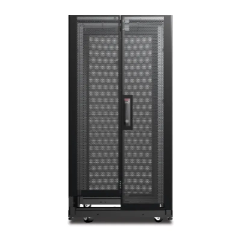 APC NetShelter AV, Server Rack Enclosure, 24U, 10-32 Threaded Rails, Black, 1199H x 600W x 806D mm — photo 5 of 5